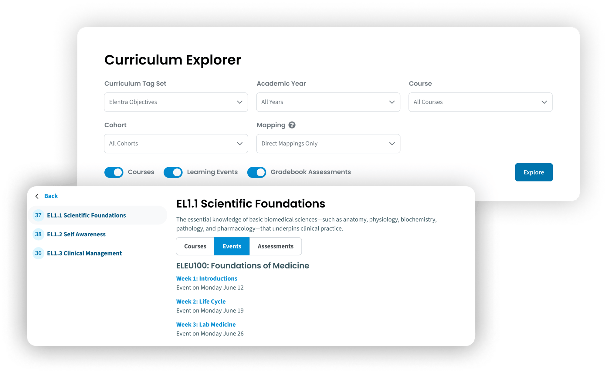 Curriculum Explorer