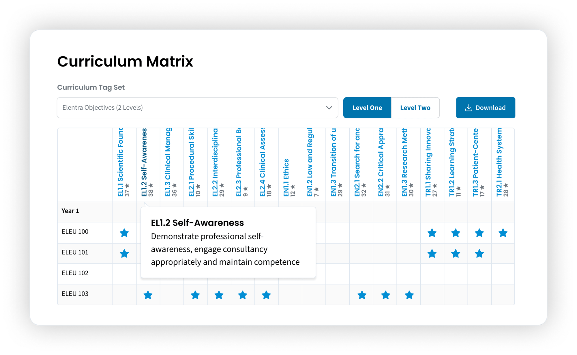 Disciplines - Curriculum